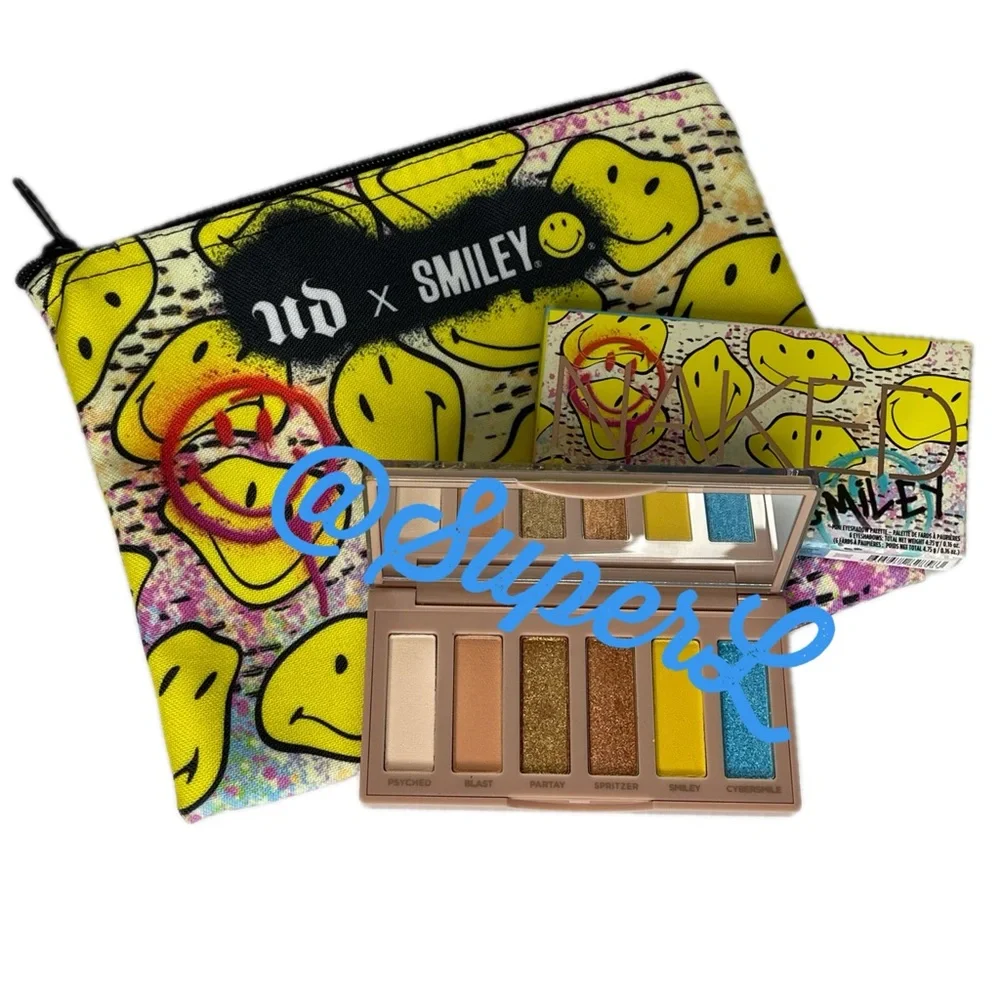 2/$25 NEW Urban Decay x Smiley Naked Eyeshadow Palette Mucho Happy Eye Shadow